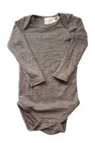 Milly & Milo Bodysuit, Grey, 0