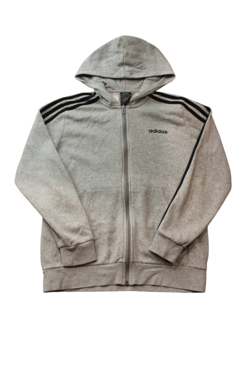 Adidas Hoodie, Grey, 12-13Y