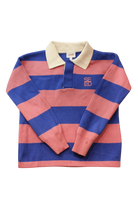 Seed Heritage Shirt, Pink and blue with cream collar, 6