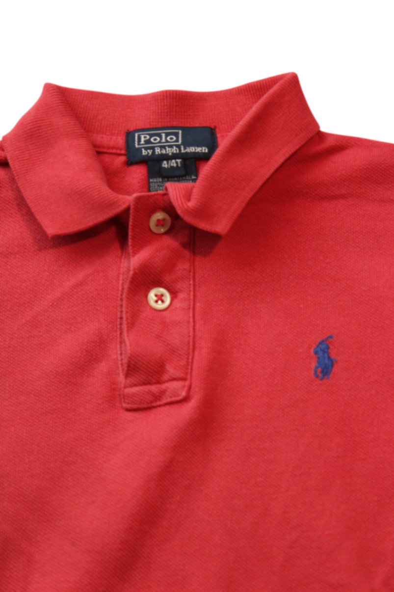Polo by Ralph Lauren Polo Shirt, Red, 4/4T