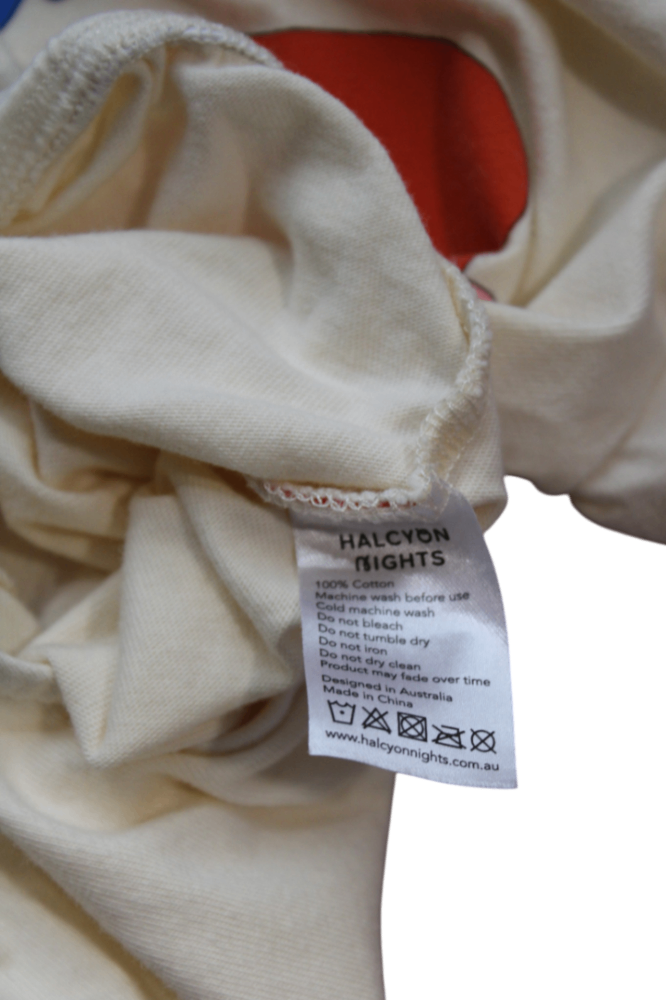 Halcyon Nights Bodysuit, Cream, 0-3M