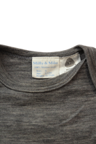 Milly & Milo Bodysuit, Grey, 0
