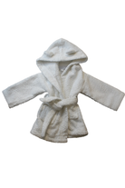 The Little White Company Dressing Gown, White, 0-6m