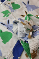 Seed Heritage Pajama Set, Cream with multicolour print, 6