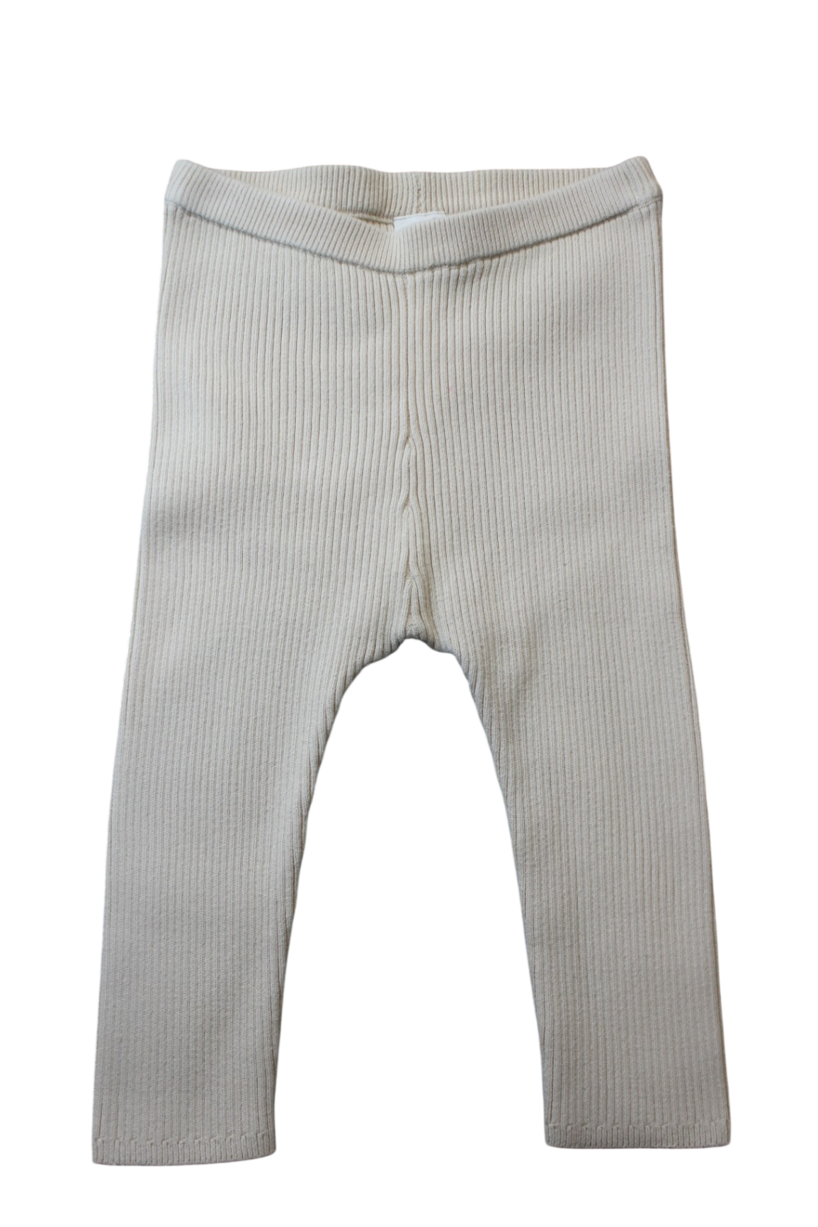 Seed Knit Leggings, Cream, 2