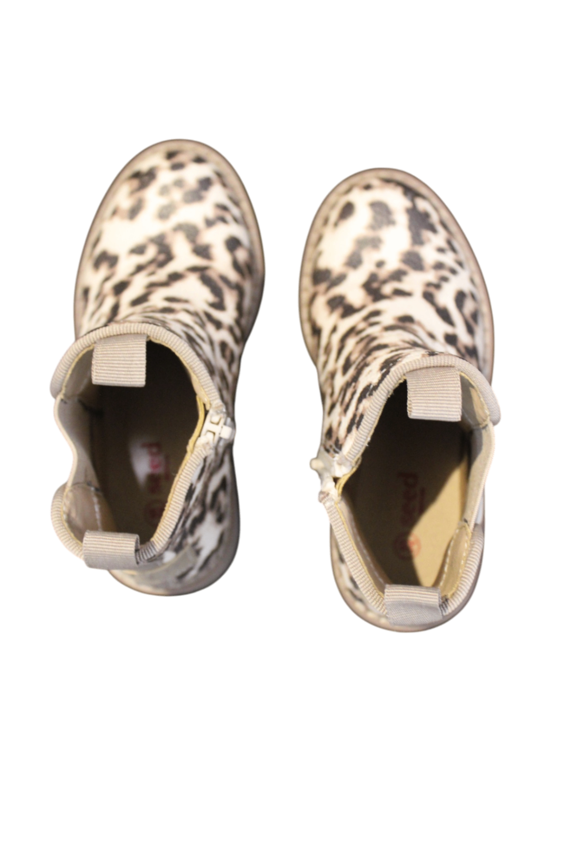 Seed Boots, Beige and black leopard print, US 11/EUR 28