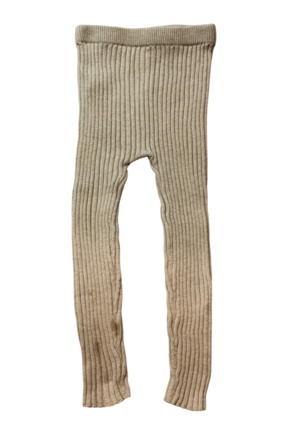 Purebaby Knit Leggings, Beige, 12-18