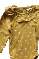 Nature Baby Bodysuit, Mustard, 00