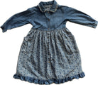 Designer Kidz Dress, Blue, 4