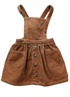 Seed Pinafore Dress, rust orange, 0