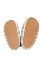 Boumy Shoes, Beige/Black dots, L (18-24m)