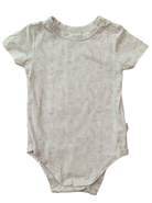 Bilbi Bodysuit, Cream and pale pink print, 0