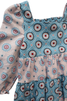 Country Road Dress, Blue/Pink, 2