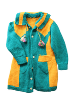 Handknit Knitwear, Teal, 2