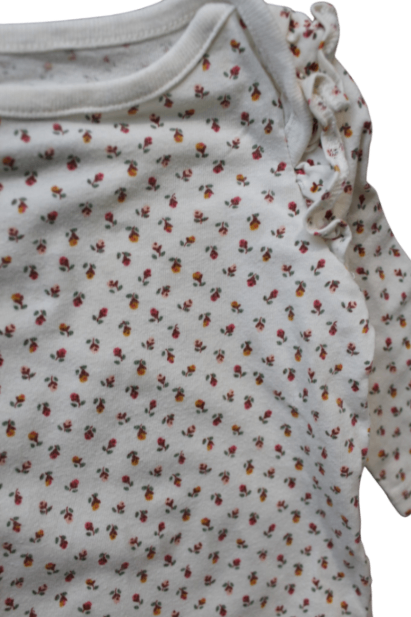 Baby Gap Bodysuit, cream, 000