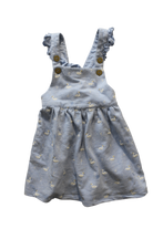 Purebaby Pinafore, Blue, 1