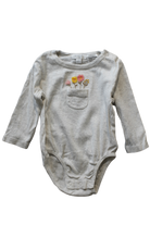 Purebaby Bodysuit, Grey, 00