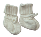 Unknown Booties, White, one size (baby)
