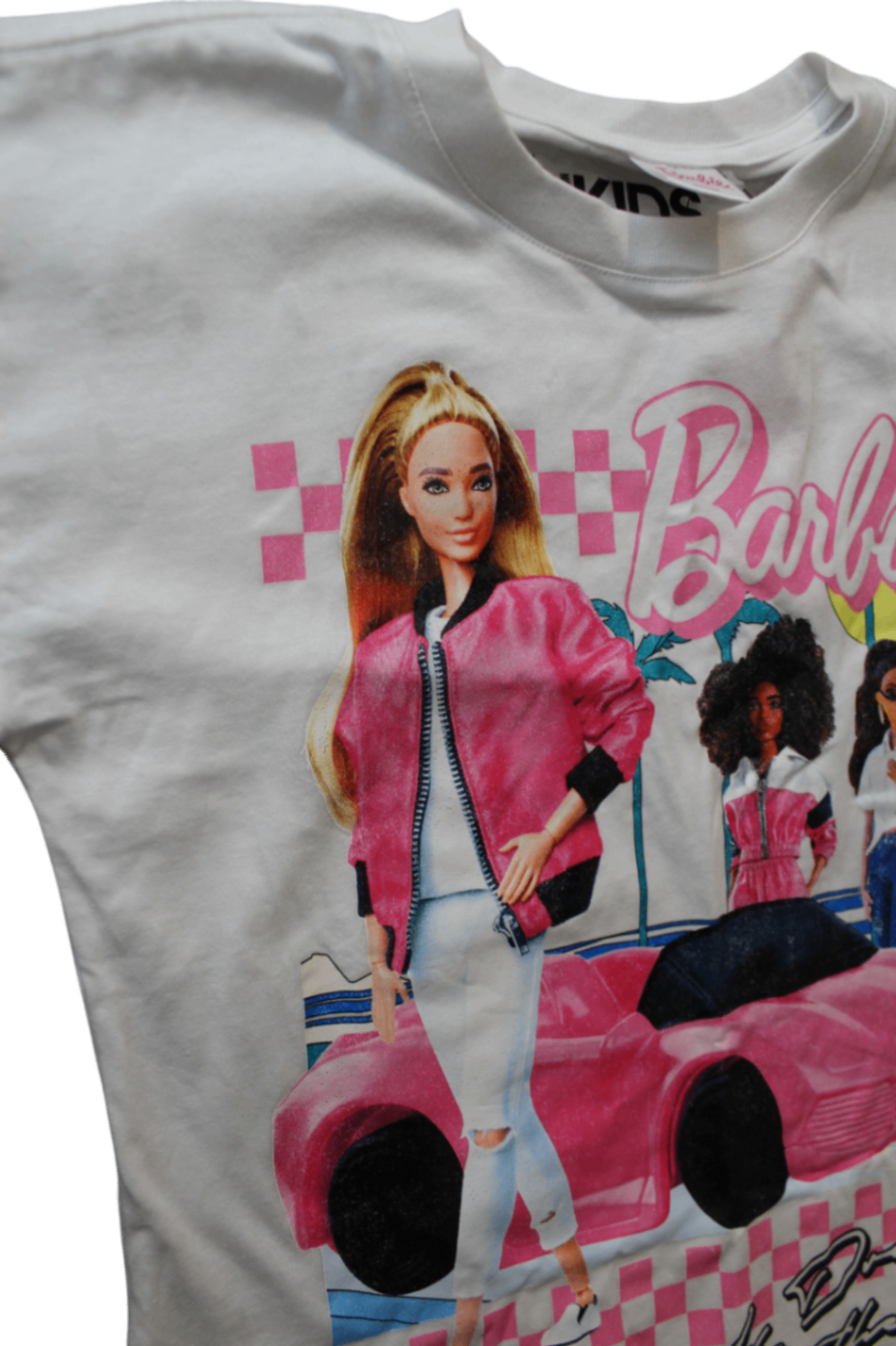 Cotton On x Barbie T-Shirt, White, 9-10