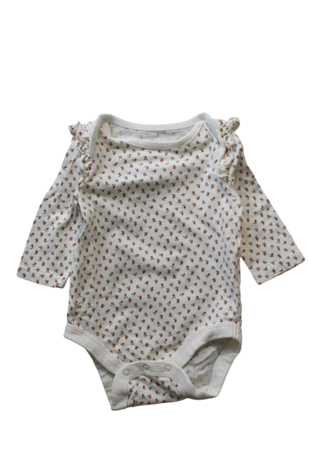 Baby Gap Bodysuit, cream, 000