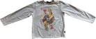 Rock Your Kid Long-Sleeve T-Shirt, Light Grey, 8