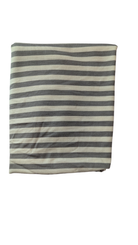 *Nature Baby Merino swaddle blanket, Taupe and cream stripe, one size (baby)