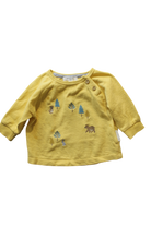 Purebaby Long-Sleeve Top, Yellow, 000