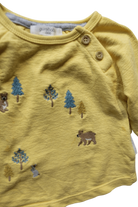 Purebaby Long-Sleeve Top, Yellow, 000