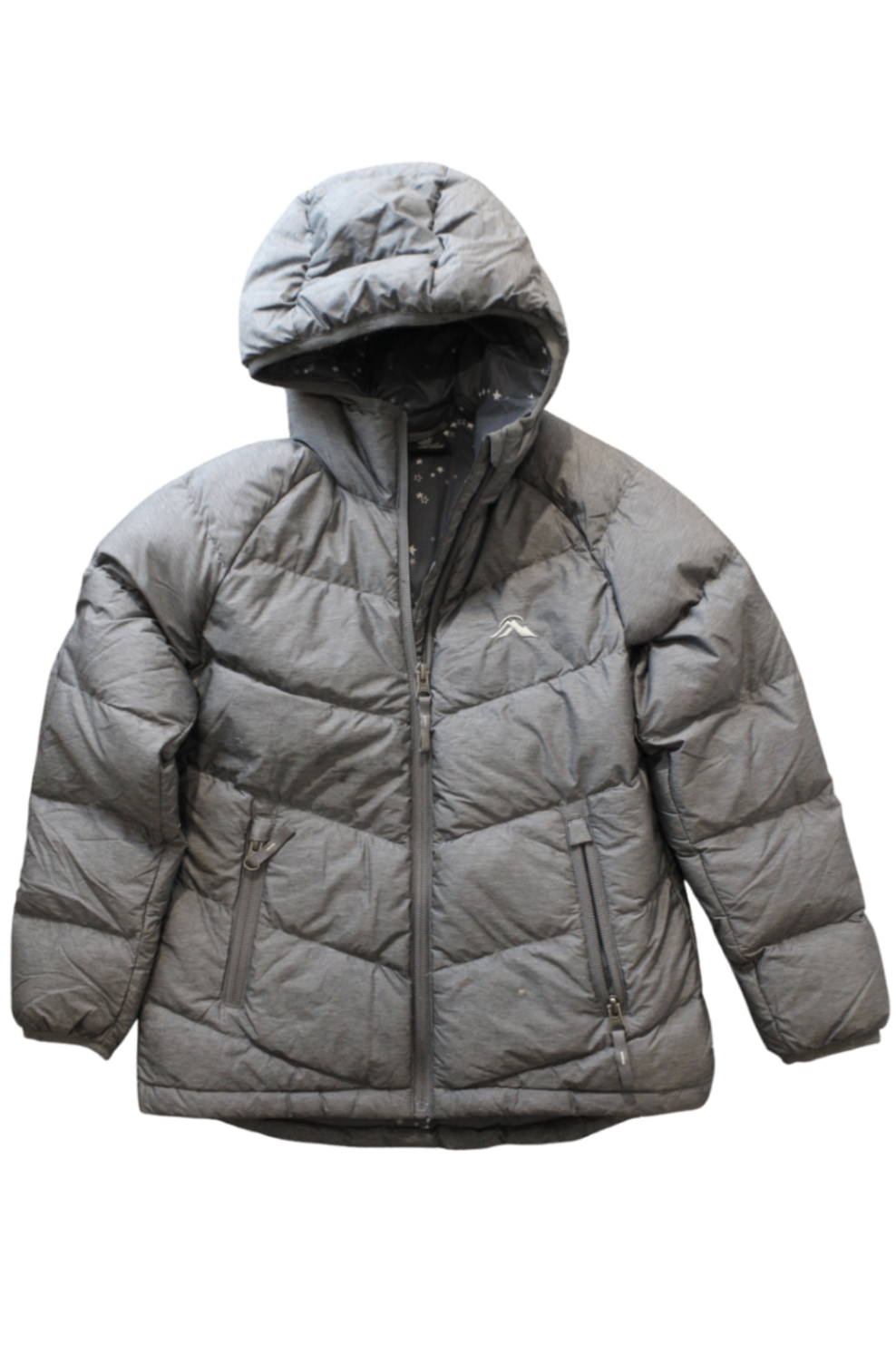 Macpac Puffer Jacket, Grey, 6