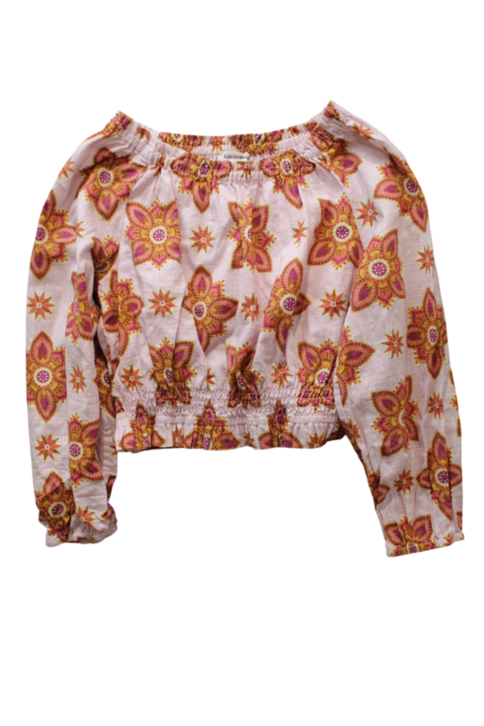 Country Road Blouse, Pink, 6