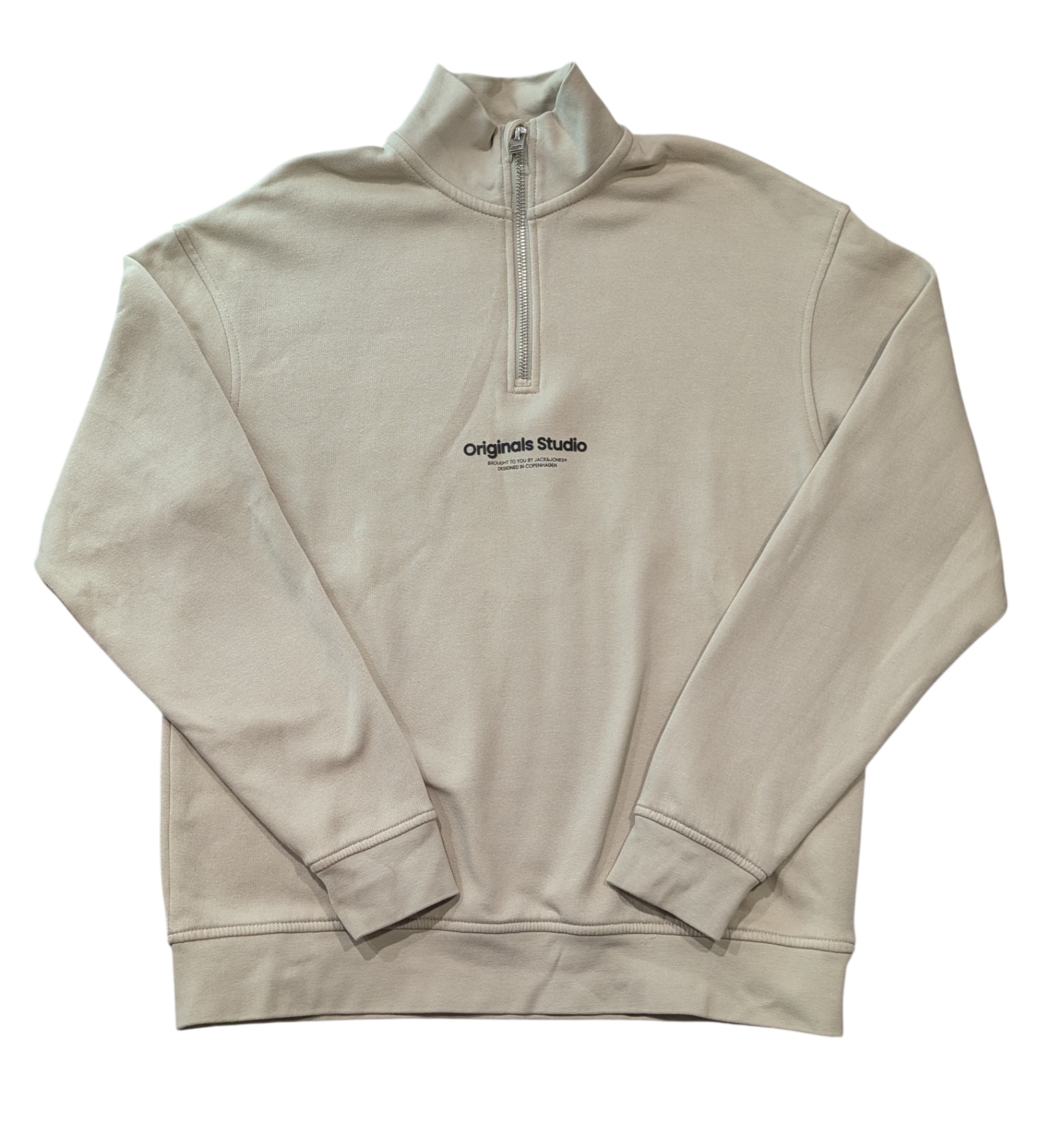 Jack & Jones Jumper, Beige/Black print, 14