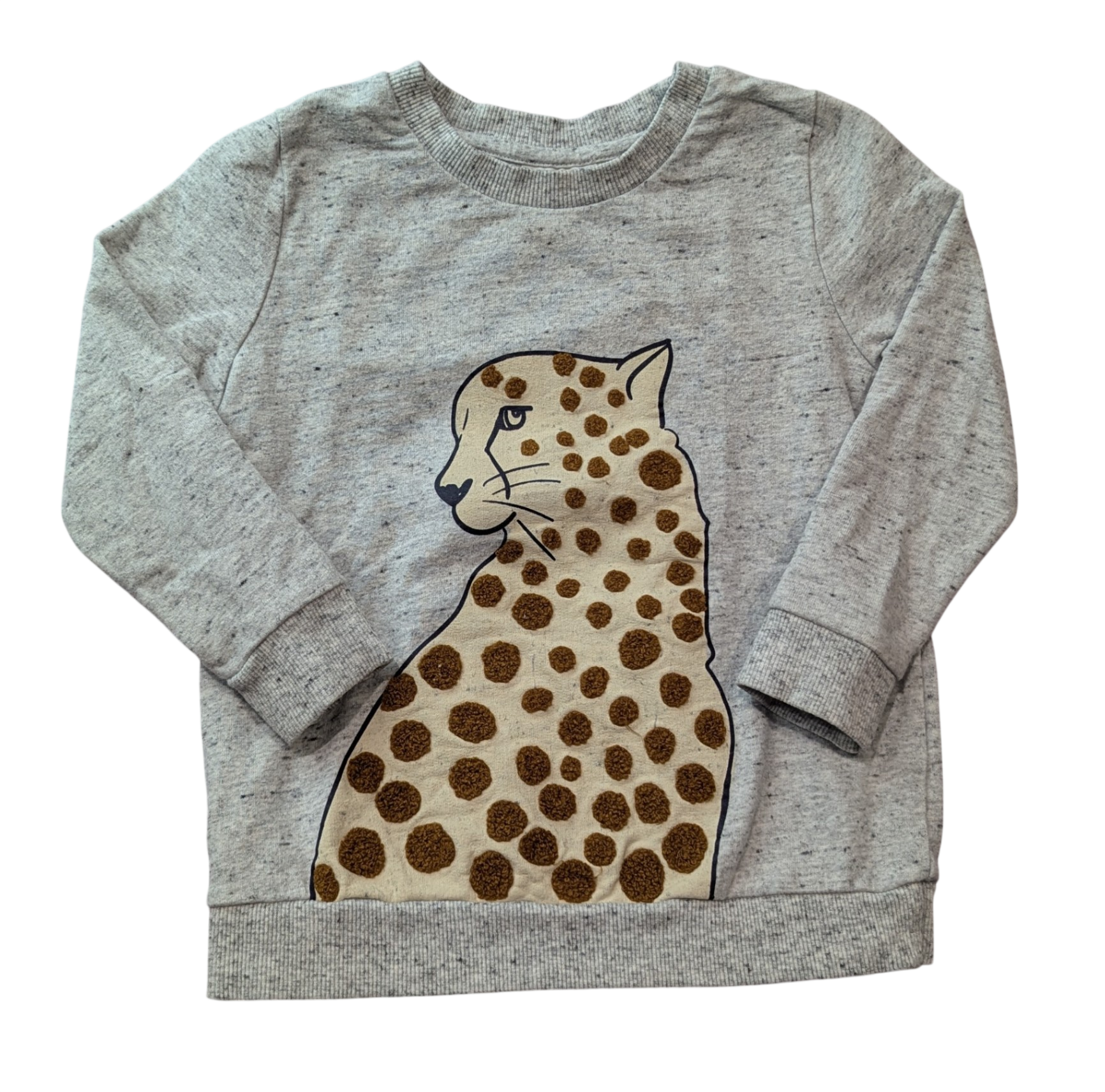 Seed Jumper, Grey speckle/Leopard, 3