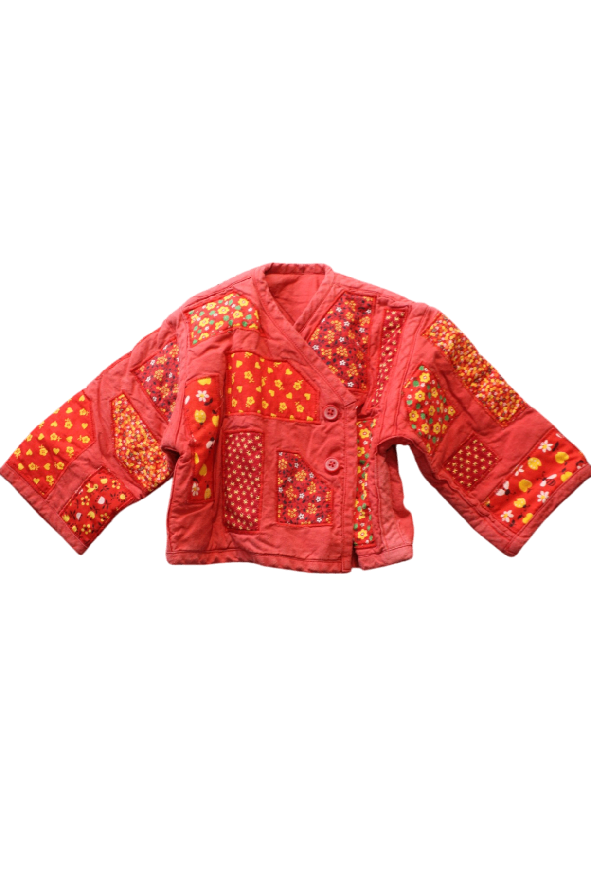unbranded Jacket, Red patchwork, 0?