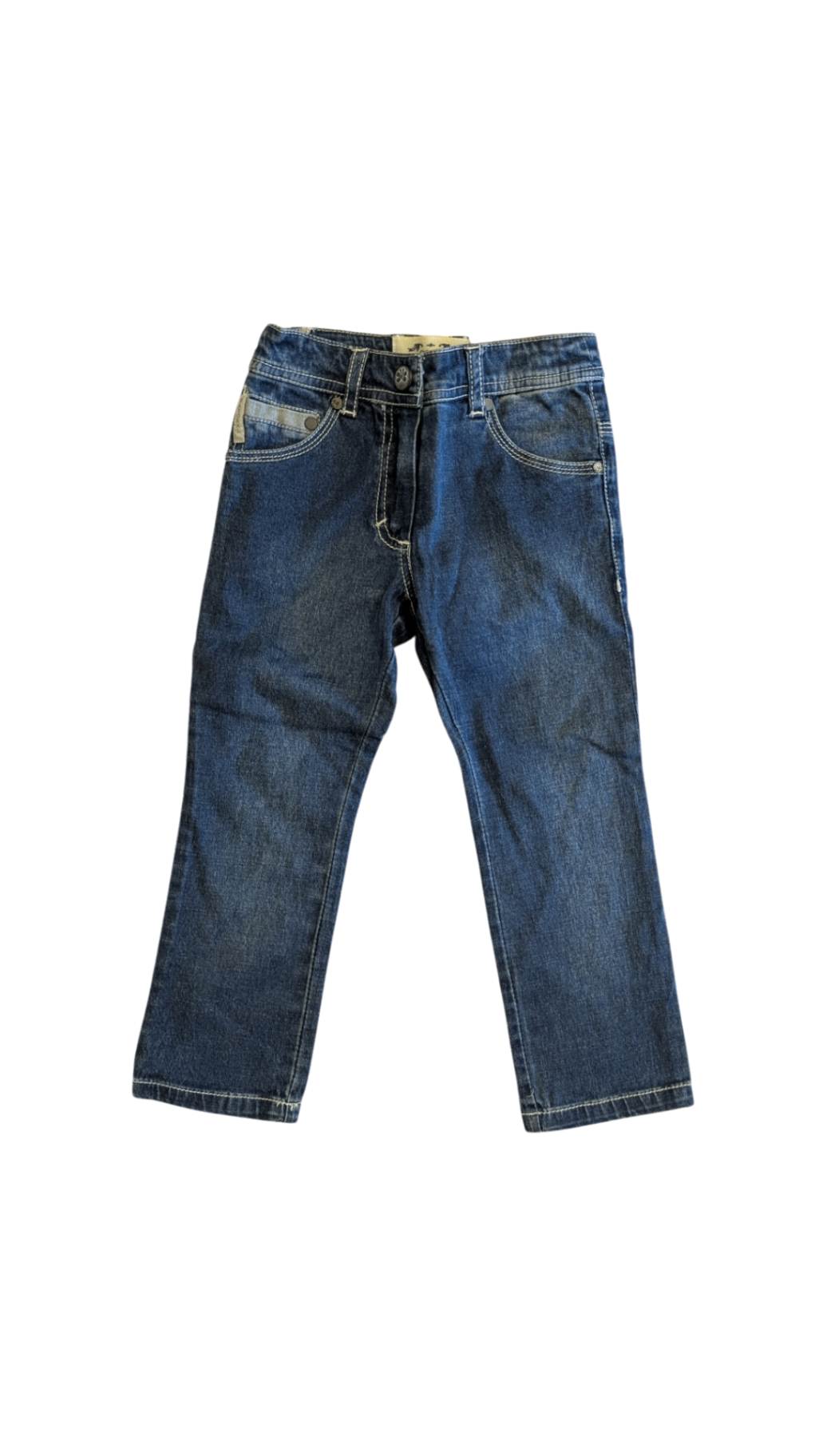 Mayoral Jeans, Washed Blue, 3