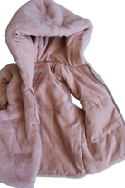 Country Road Vest, dusty pink, 2