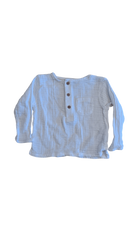 M&S Long-Sleeve T-Shirt, White, 0