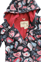 Hatley Raincoat, Navy blue, pink and light blue, 5