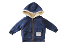 Country Road Jacket, Navy Blue/tan sherpa lining, 1