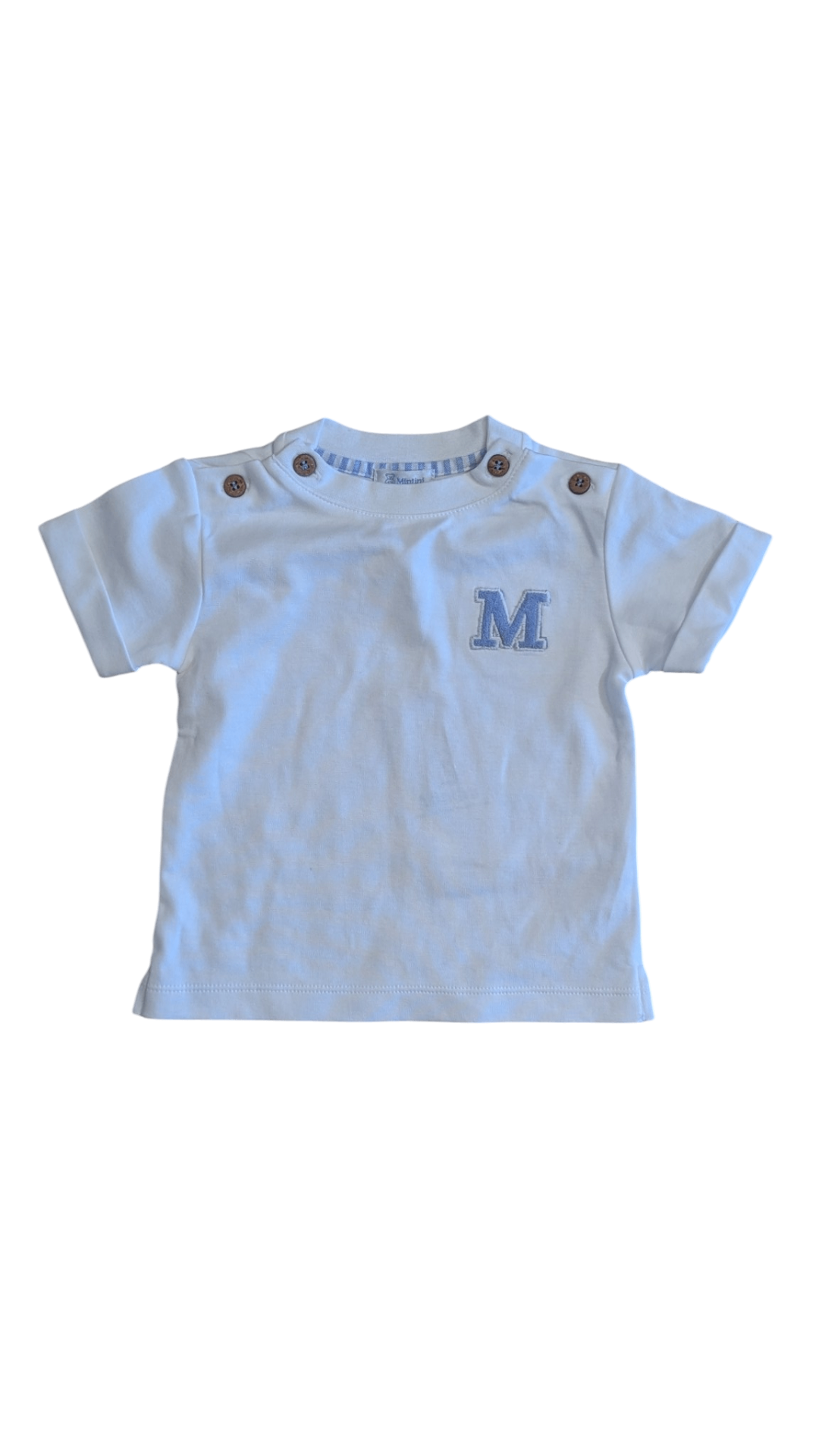 Mintini T-Shirt, White, 9M
