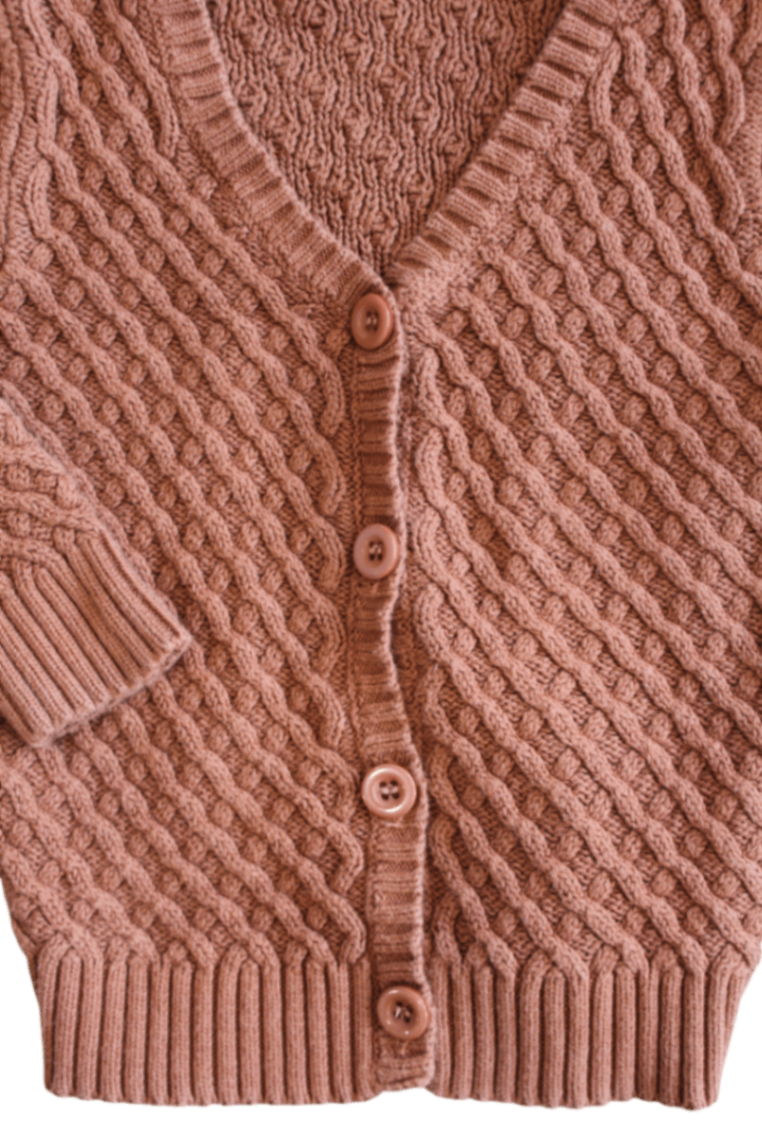 Rock Your Baby Cardigan, Brown, 0
