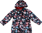 Hatley Raincoat, Navy blue, pink and light blue, 5
