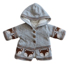 Purebaby Jacket, Grey/Foxes, 000