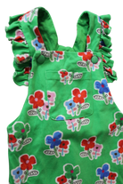 Gorman Kids Overalls, Green/flower print, 0