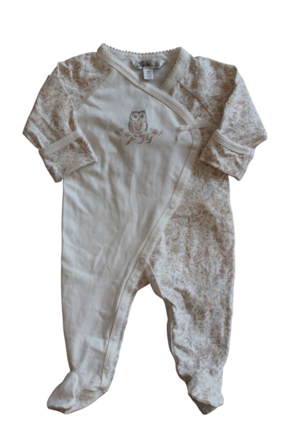 Bebe by Minihaha Jumpsuit, White/floral, 000