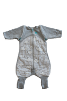 Love to Dream Sleepsuit, Grey and white, 00, TOG: 2.5