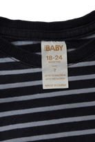 Cotton On Baby Long-Sleeve T-Shirt, Navy and white, 18-24 months / 2