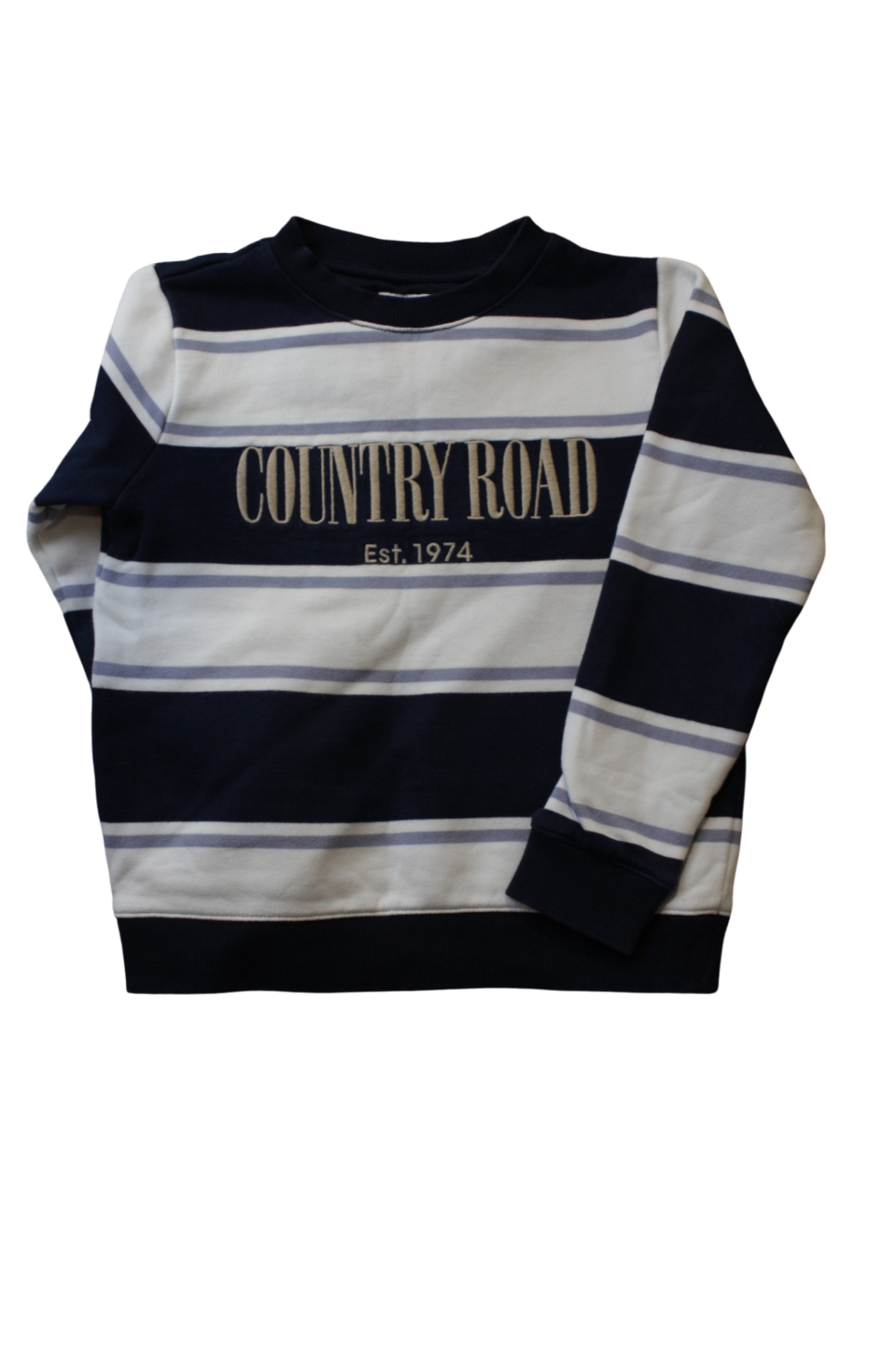 Country Road Jumper, Navy and White, 6