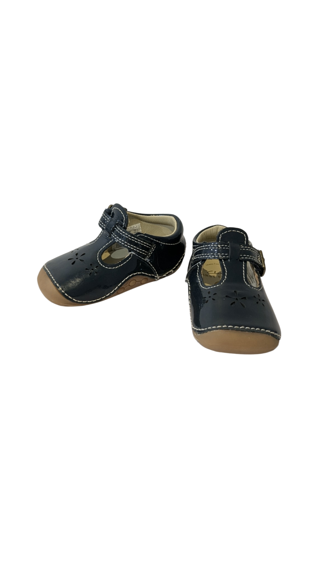 Clarks Shoes, Navy Blue, US 4/EUR 19