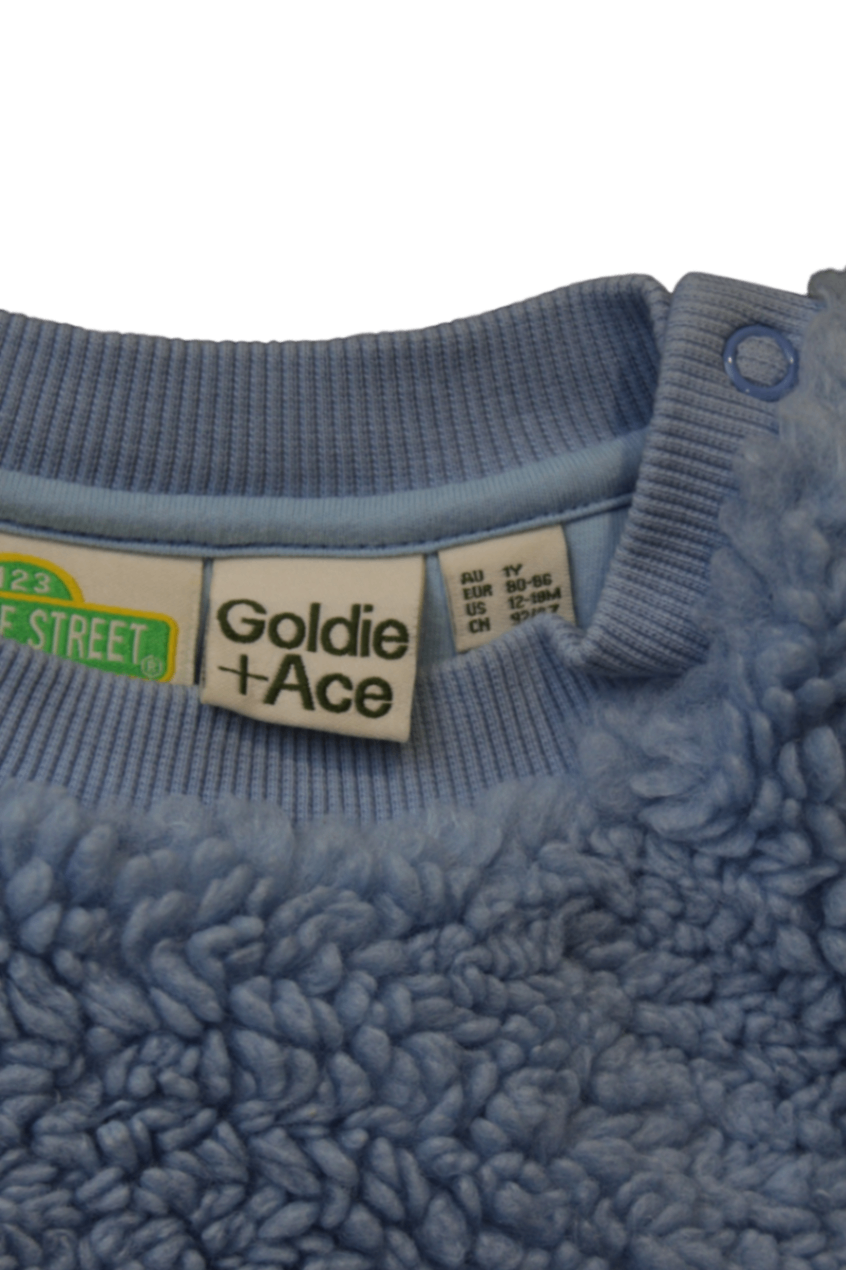 Goldie + Ace Jumper, Blue, 80-86 / 12-18M