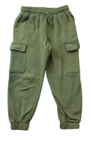 H&M Tracksuit Pants, Olive Green, 116/6